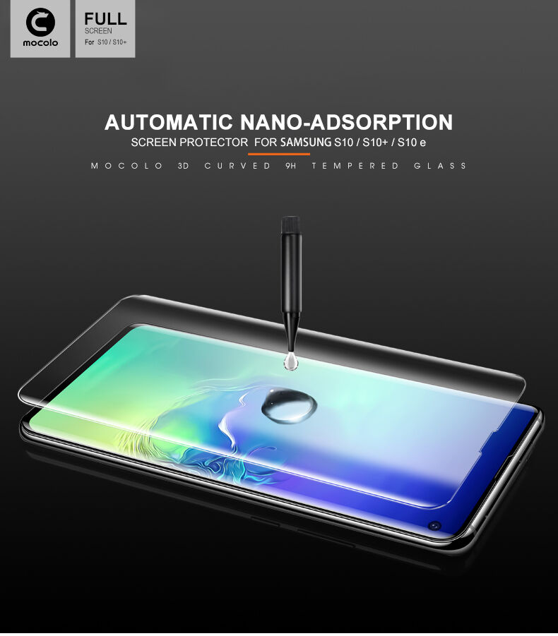 Mocolo Szkło hartowane 3D do Samsung Galaxy S10 - przezroczyste