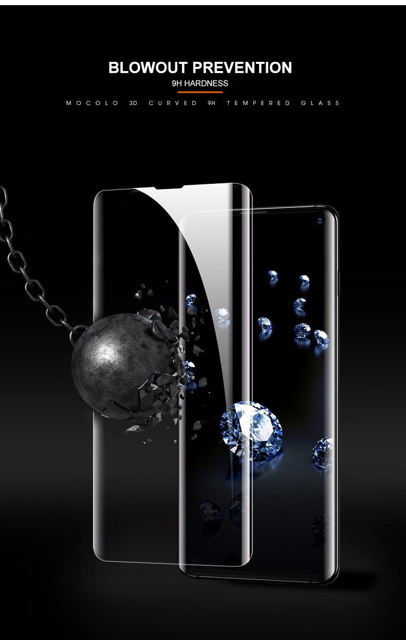 Mocolo Szkło hartowane 3D do Samsung Galaxy S10 - przezroczyste
