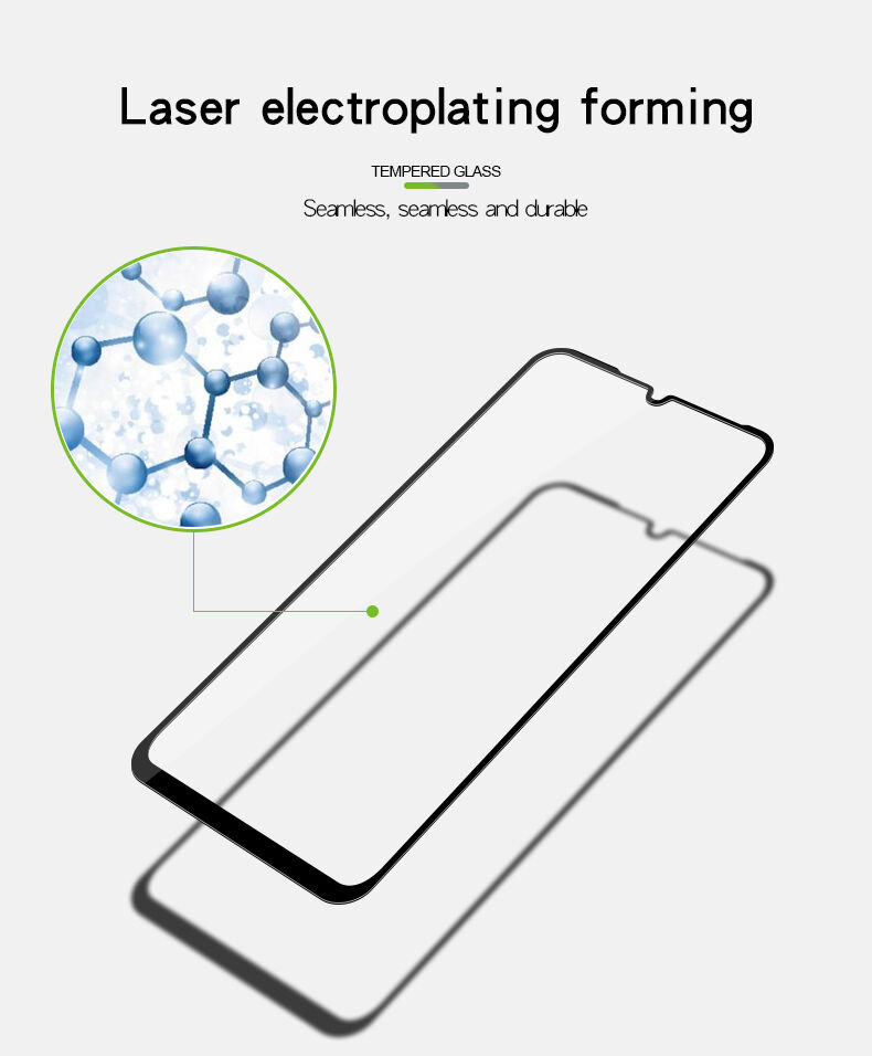 Pinwuyo Szkło hartowane 3D do Xiaomi Mi 9 - czarne