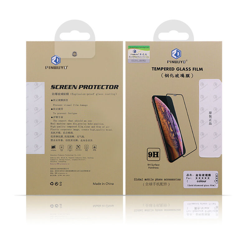 Pinwuyo Szkło hartowane 3D do Xiaomi Mi 9 - czarne
