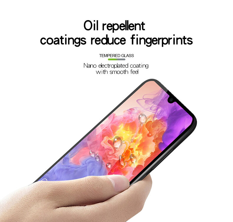 Mofi Szkło hartowane 2,5D do Huawei P30 Lite - czarne