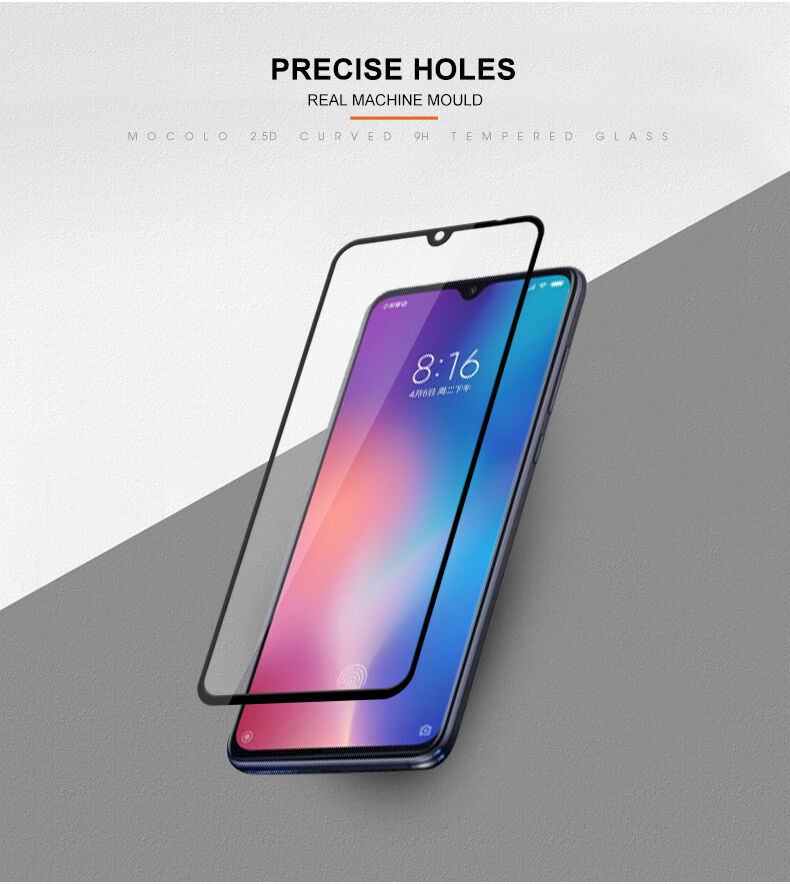 Mocolo Szkło hartowane 3D do Xiaomi Mi 9 - czarne