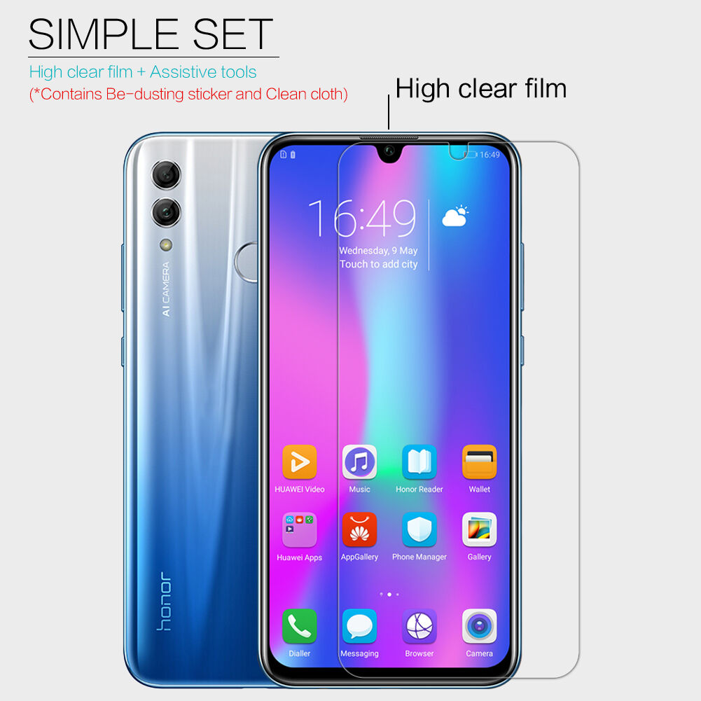 Nillkin folia ochronna do Honor 10 Lite - przezroczysta