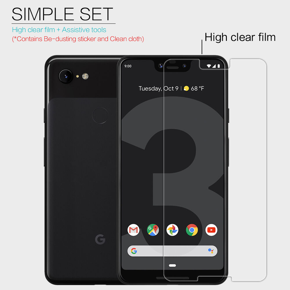 Nillkin folia ochronna do Google Pixel 3 XL - przezroczysta