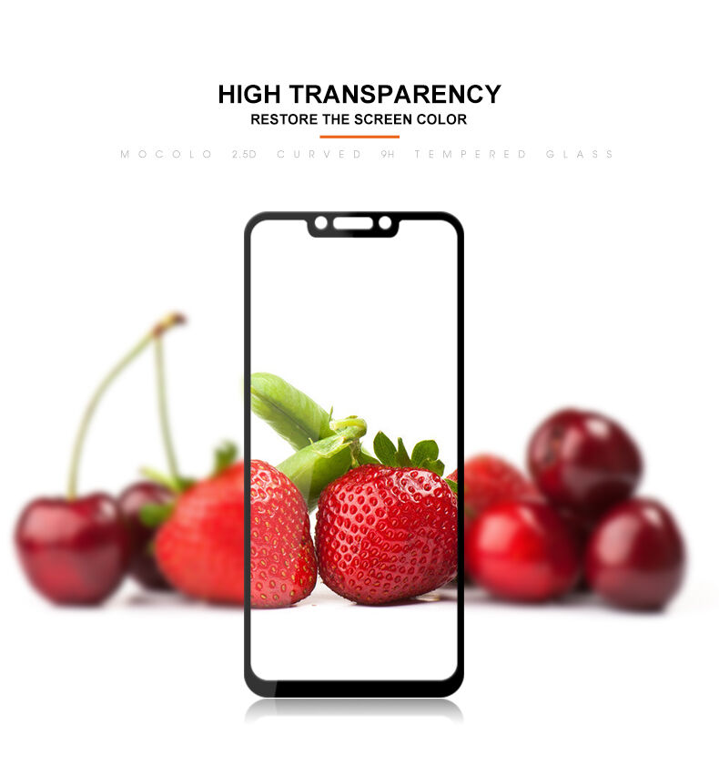 Mocolo Szkło hartowane 3D do Huawei Nova 3i - czarne