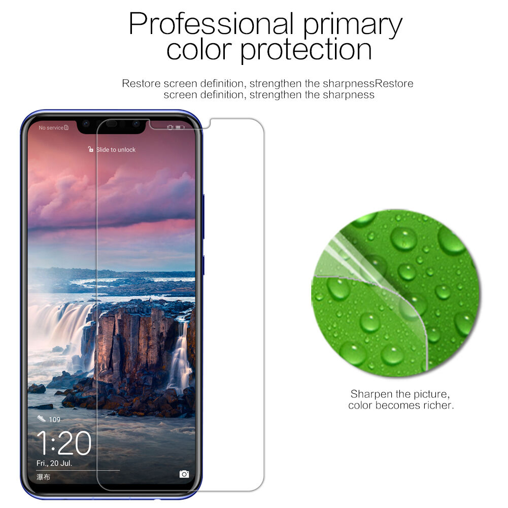 Nillkin folia ochronna anti-fingerprint do Huawei Nova 3 - przezroczysta