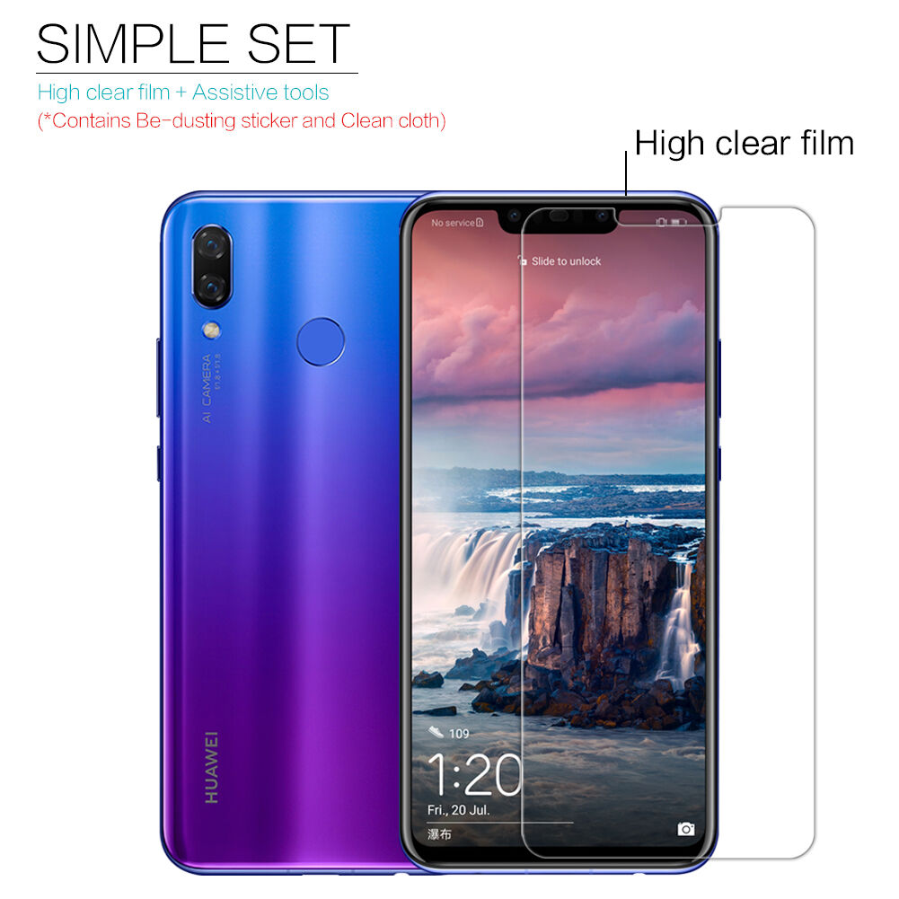 Nillkin folia ochronna anti-fingerprint do Huawei Nova 3 - przezroczysta
