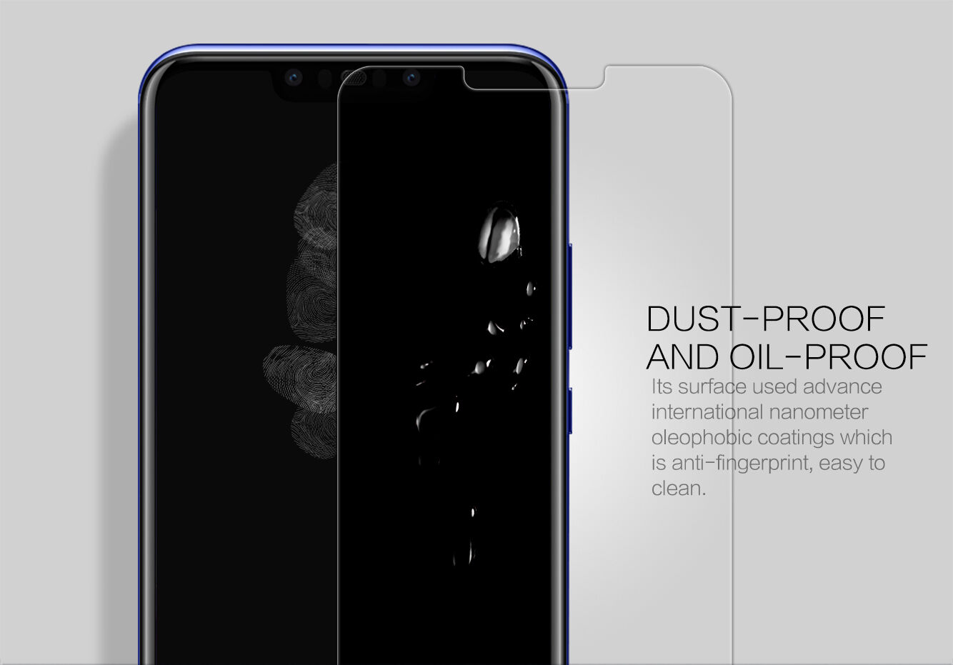 Nillkin Szkło hartowane 2,5D do Huawei Nova 3 - przezroczyste