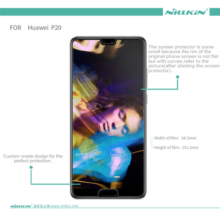 Nillkin folia ochronna do Huawei P20 - przezroczysta