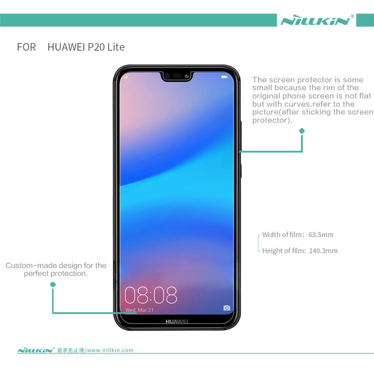 Nillkin folia ochronna do Huawei P20 Lite - przezroczysta