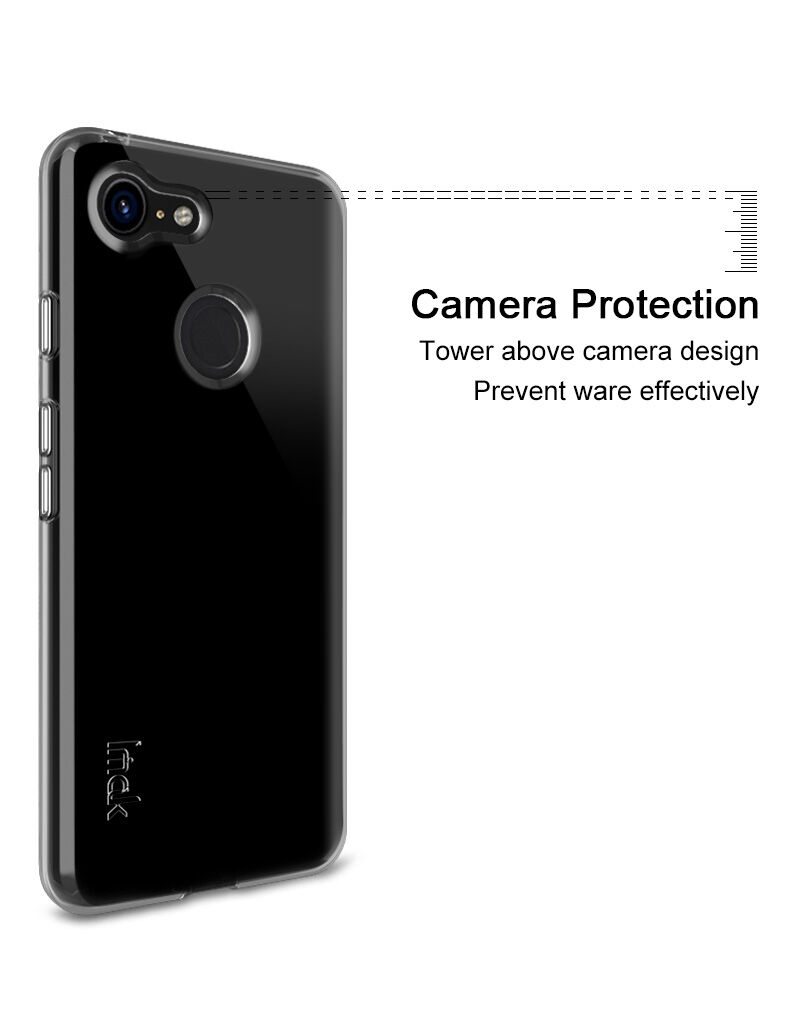Imak etui plastikowe do Google Pixel 3XL - przezroczyste