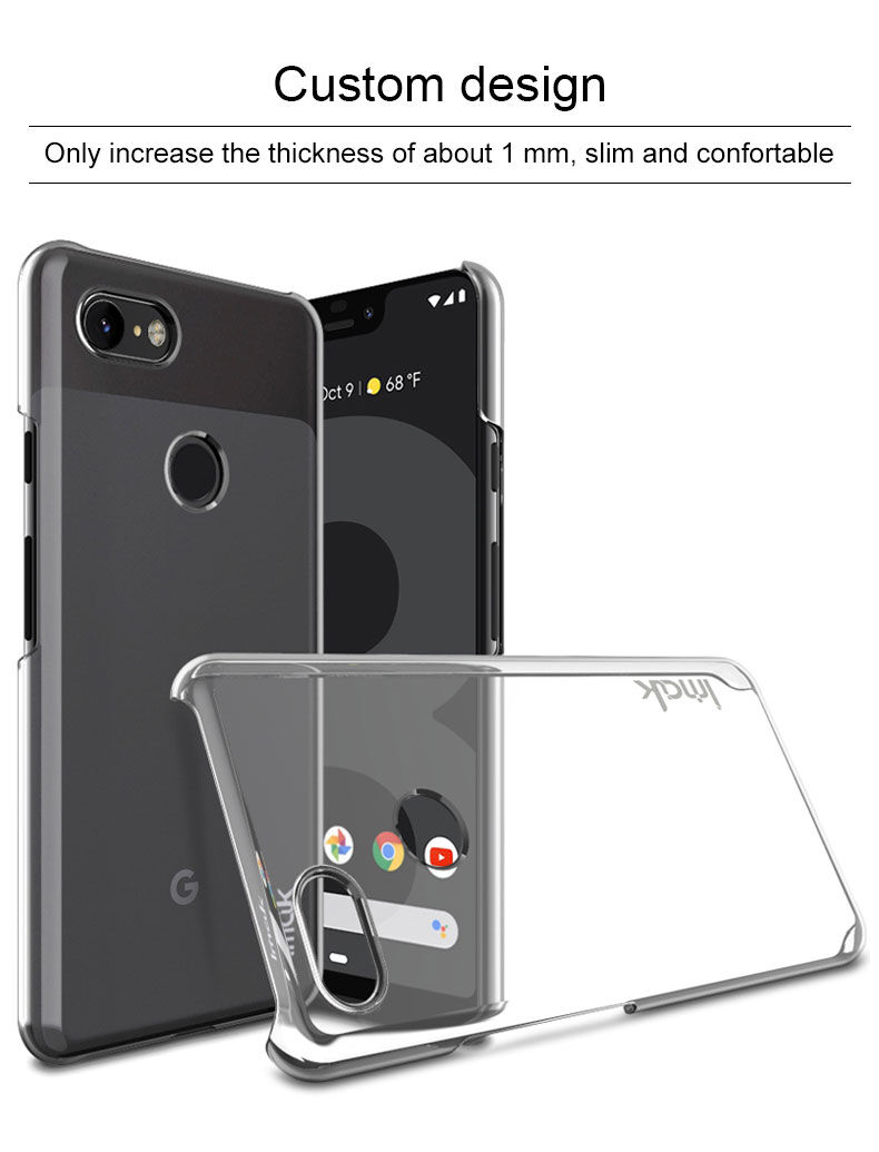 Imak Crystal etui plastikowe do Google Pixel 3 - przezroczyste