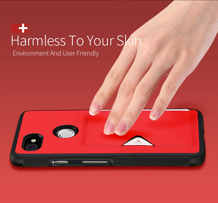 Dux Ducis Pocard etui skórzane do Google Pixel 2XL - czerwone
