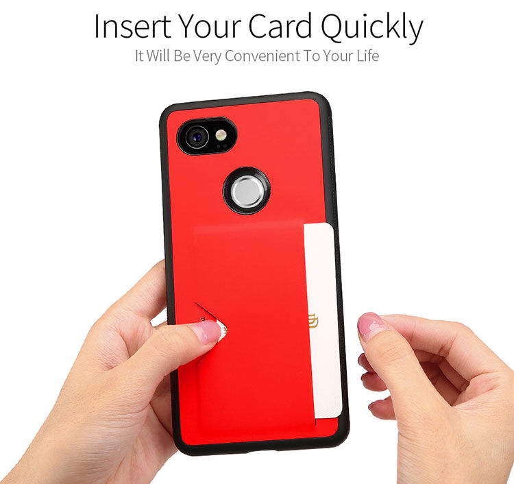 Dux Ducis Pocard etui skórzane do Google Pixel 2XL - czerwone