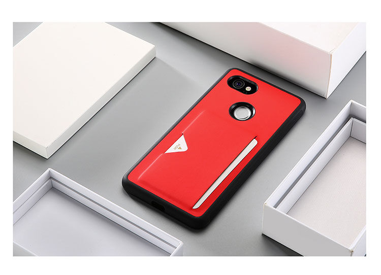 Dux Ducis Pocard etui skórzane do Google Pixel 2XL - czerwone