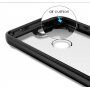 Ipaky przezroczyste etui odporne na wstrząsy z ramką do Google Pixel 2 - czarne