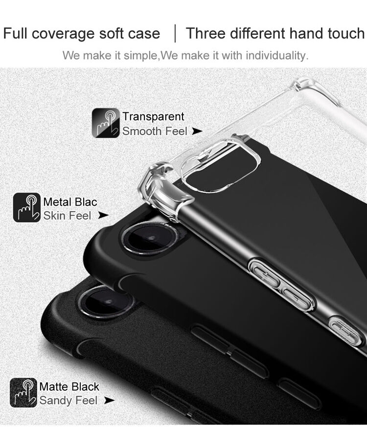 Imak etui odporne na wstrząsy do Google Pixel 2 - przezroczyste