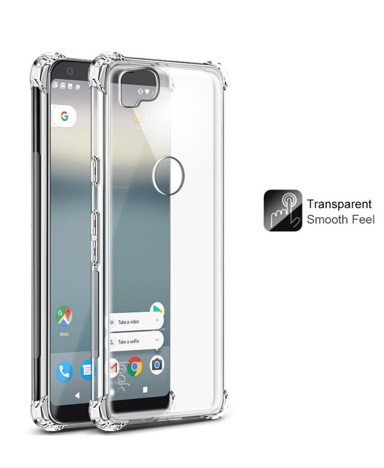 Imak etui odporne na wstrząsy do Google Pixel 2 - przezroczyste