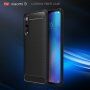 Etui plastikowe z teksturą szlifowaną do Xiaomi Mi 9 - ciemnoniebieskie