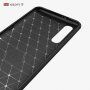 Etui plastikowe z teksturą szlifowaną do Xiaomi Mi 9 - ciemnoniebieskie
