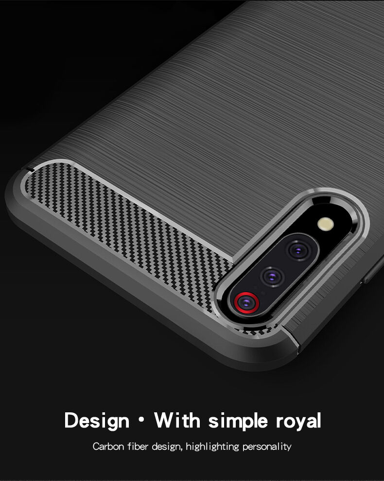 Mofi etui ze szlifowaną teksturą do Xiaomi Mi 9 - czerwone
