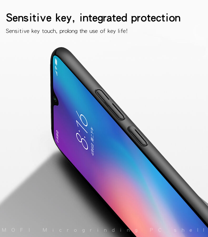 Mofi Shield etui matowe do Xiaomi Mi 9 - niebieskie