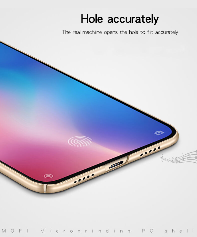 Mofi Shield etui matowe do Xiaomi Mi 9 - niebieskie
