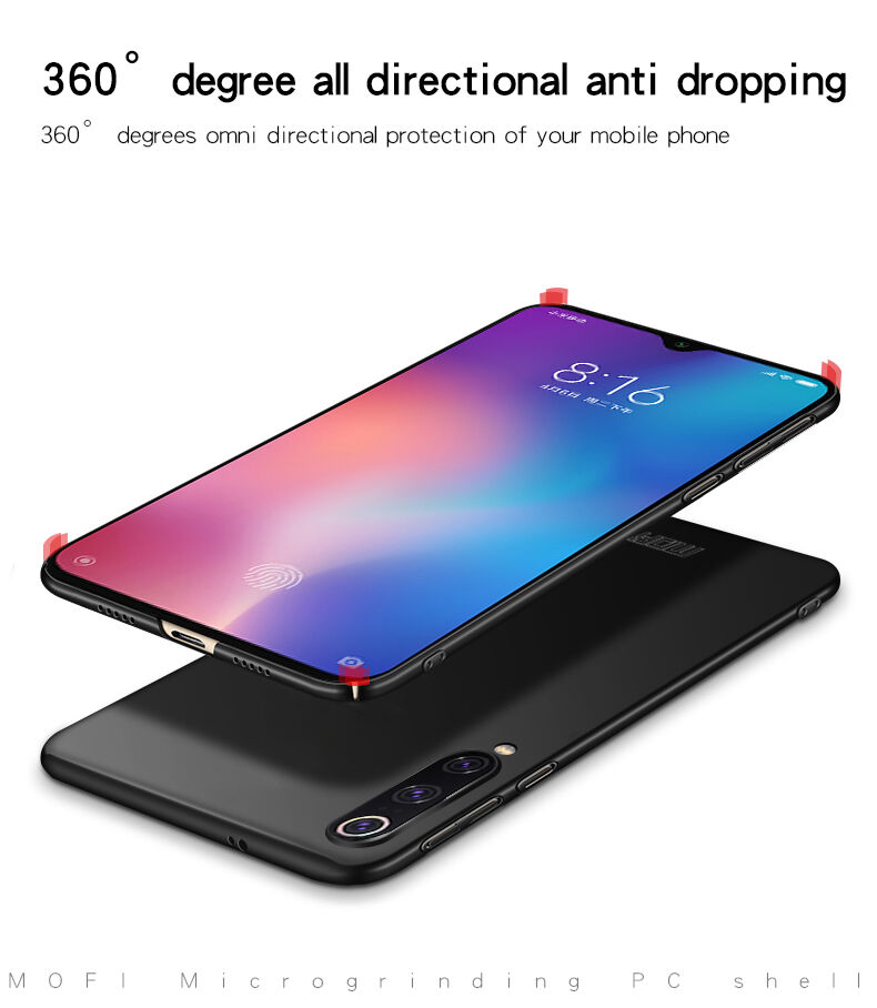 Mofi Shield etui matowe do Xiaomi Mi 9 - różowo-złote