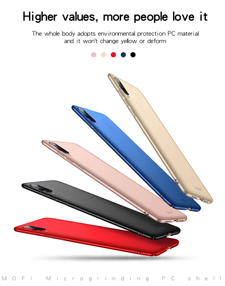 Mofi Shield etui matowe do Xiaomi Mi 9 - czerwone