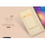 Dux Ducis Skin Pro pokrowiec skórzany do Xiaomi Mi 9 - ciemnoniebieski