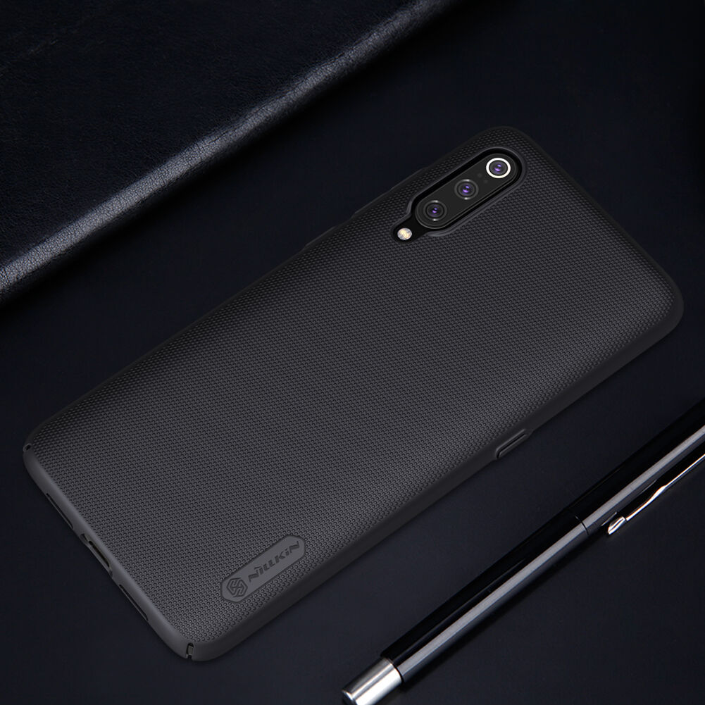 Nillkin etui z twardego plastiku ze żłobieniem do Xiaomi Mi 9 - złote