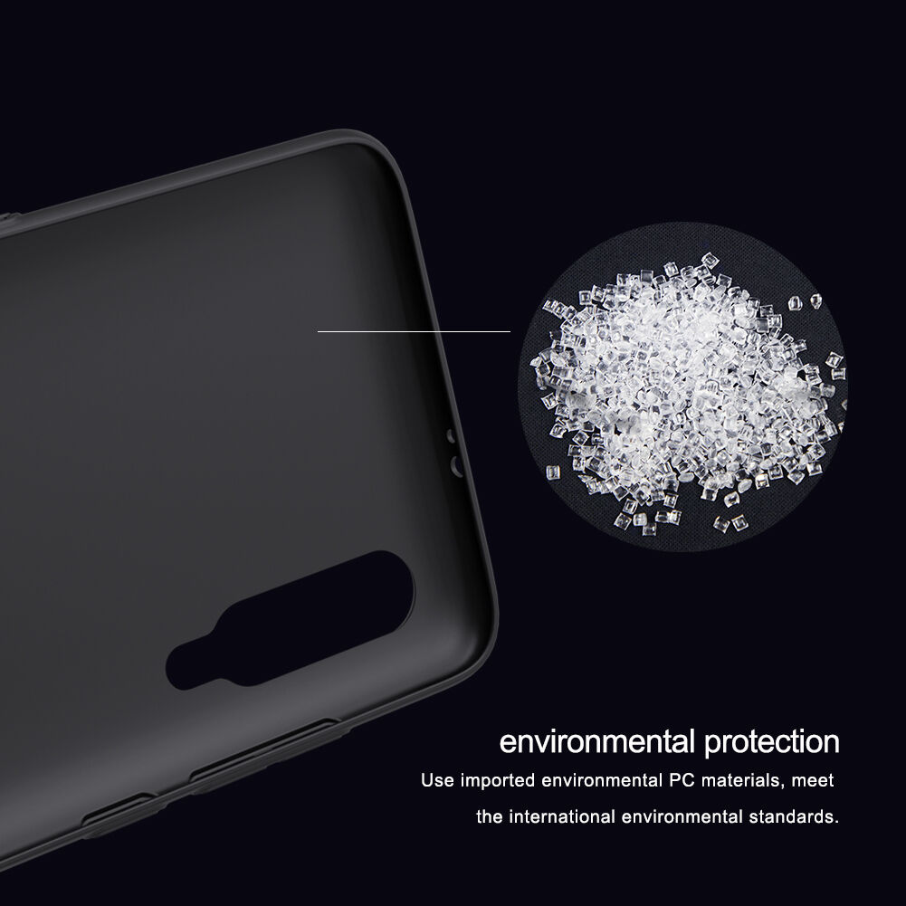 Nillkin etui z twardego plastiku ze żłobieniem do Xiaomi Mi 9 - czarne