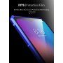 Etui z ramką metalową i szkłem hartowanym do Xiaomi Mi 9 - niebieskie