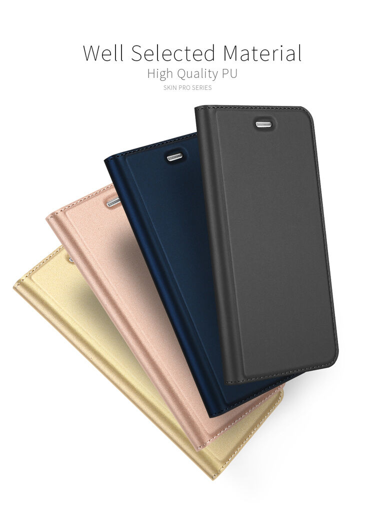 Dux Ducis Skin Pro pokrowiec flip do Huawei P10 Lite - ciemnoniebieski