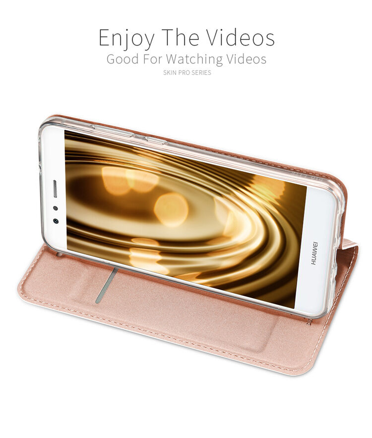 Dux Ducis Skin Pro pokrowiec flip do Huawei P10 Lite - ciemnoniebieski