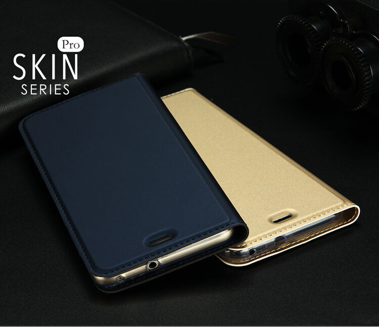 Dux Ducis Skin Pro pokrowiec flip do Huawei P10 Lite - ciemnoniebieski