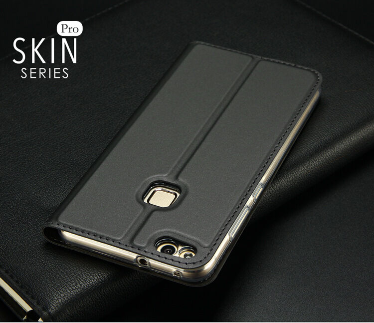 Dux Ducis Skin Pro pokrowiec flip do Huawei P10 Lite - ciemnoniebieski