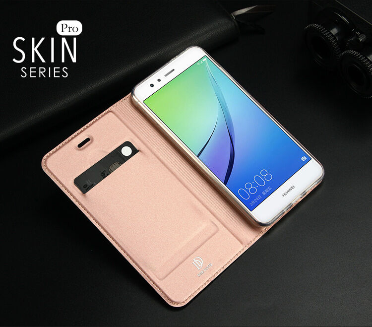 Dux Ducis Skin Pro pokrowiec flip do Huawei P10 Lite - ciemnoniebieski
