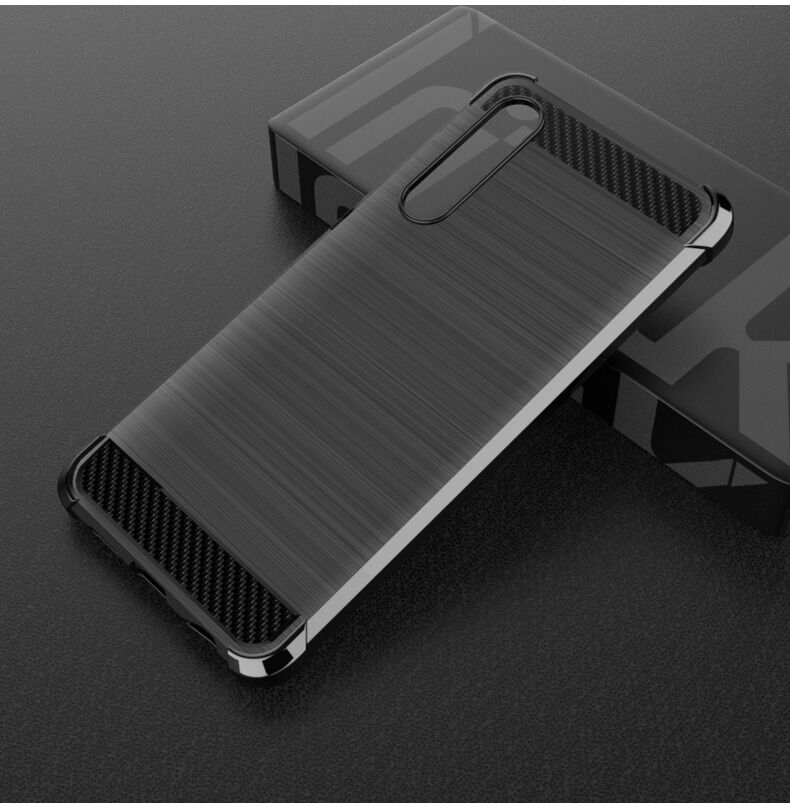 Imak Vega etui plastikowe z teksturą szlifowaną do Huawei P30 - czarne