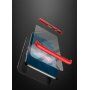 GKK składane etui z twardego plastiku do Huawei P30 - złoto-czarne