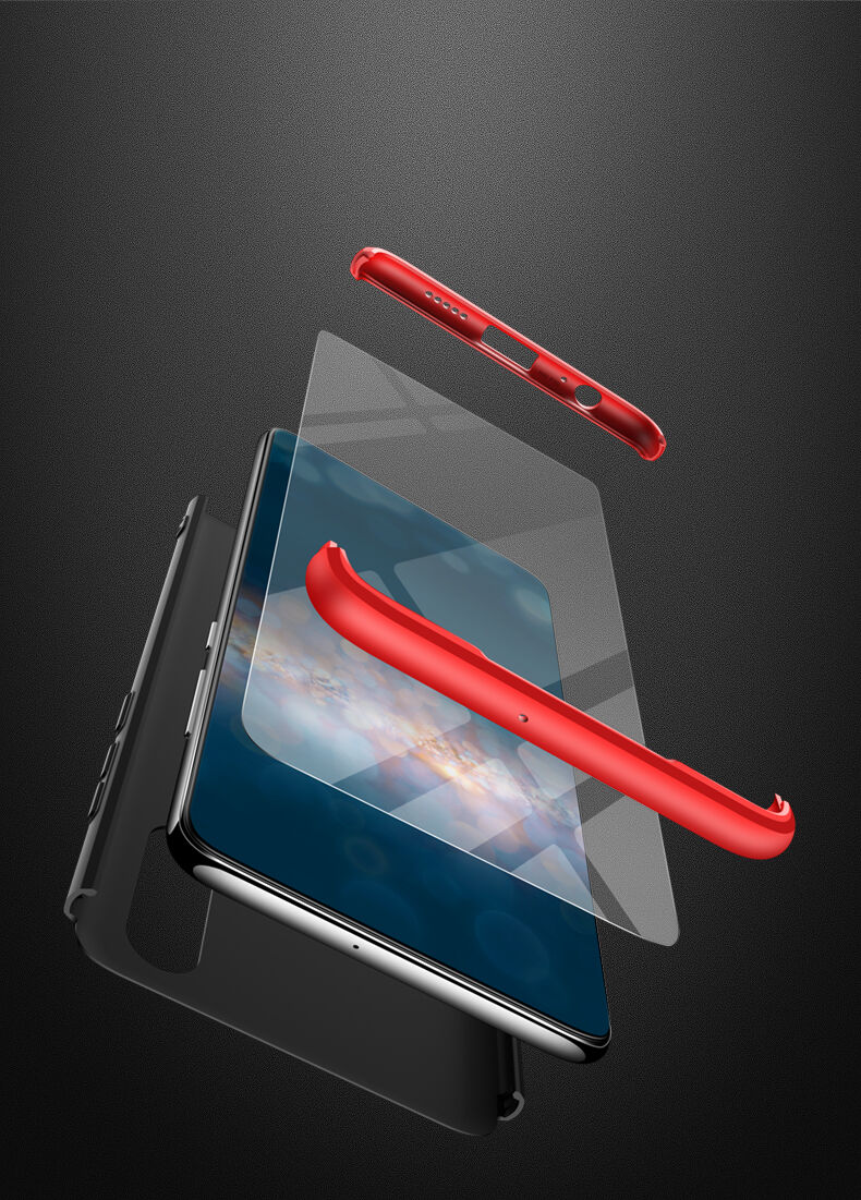 GKK składane etui z twardego plastiku do Huawei P30 - czarne