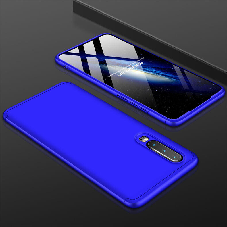 GKK składane etui z twardego plastiku do Huawei P30 - czarne