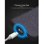 Etui z teksturą tkaniny do Huawei P Smart (2019) / Honor 10 Lite - czarne