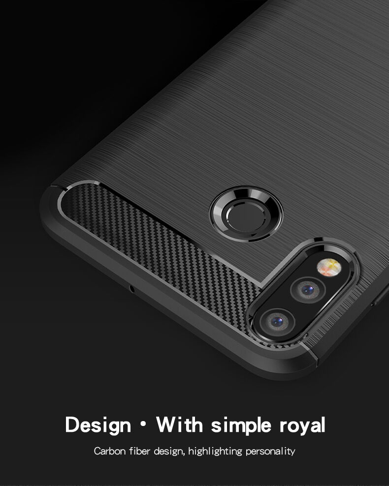 Mofi etui ze szlifowaną teksturą do Huawei P30 Lite - czerwone