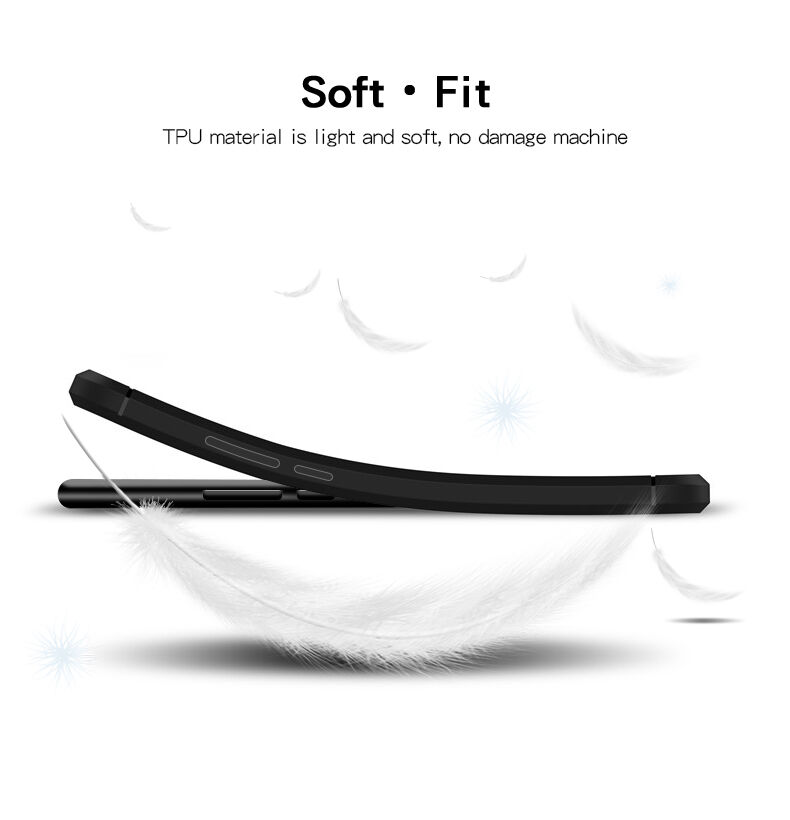 Mofi etui ze szlifowaną teksturą do Huawei P30 Lite - czarne