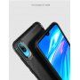 Etui plastikowe z teksturą karbonu do Huawei Y7 (2019) - czarne