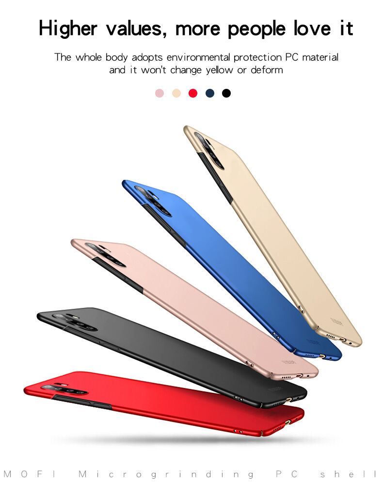 Mofi Shield etui plastikowe do Huawei P30 Pro - niebieskie