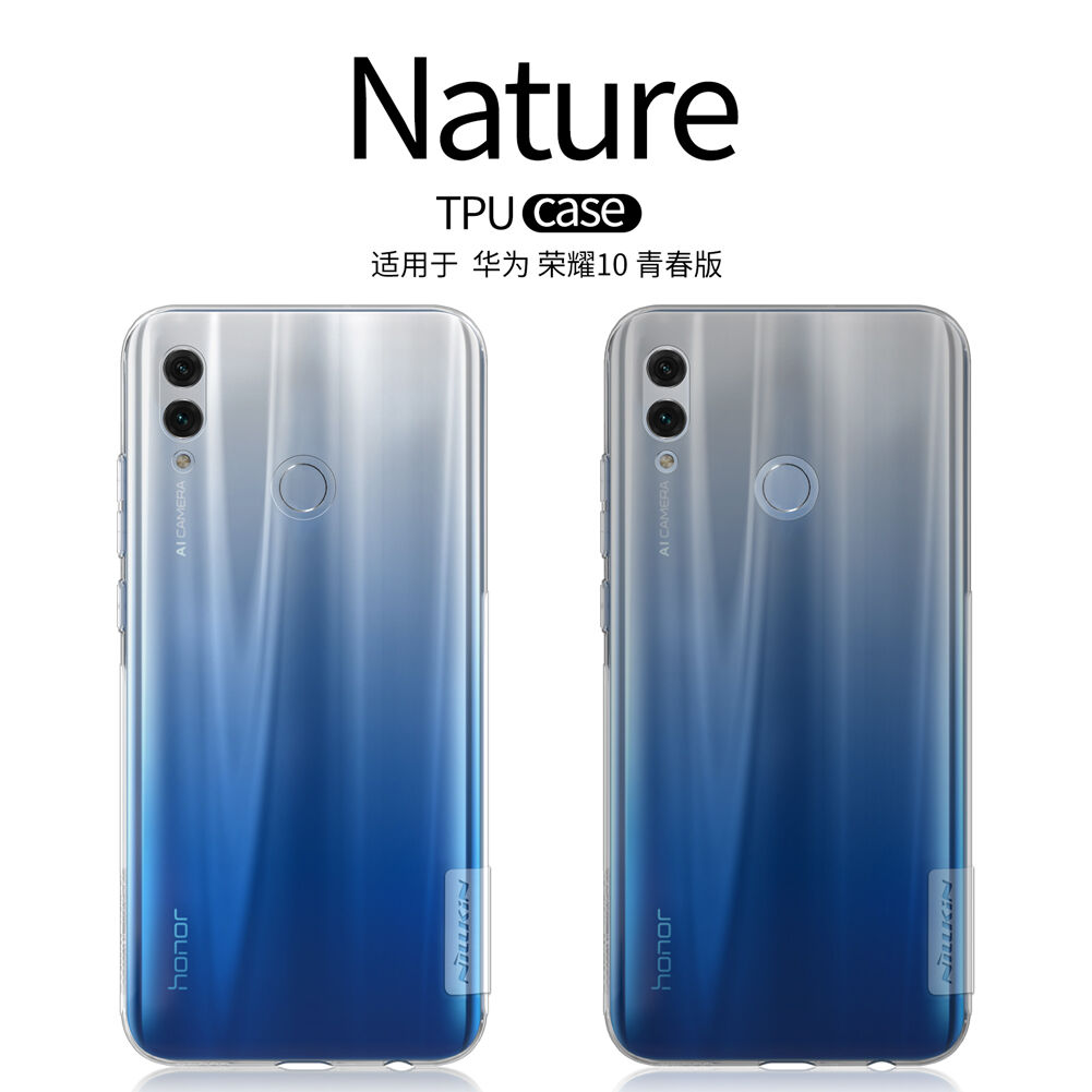 Nillkin Nature etui plastikowe do Honor 10 Lite - przezroczyste