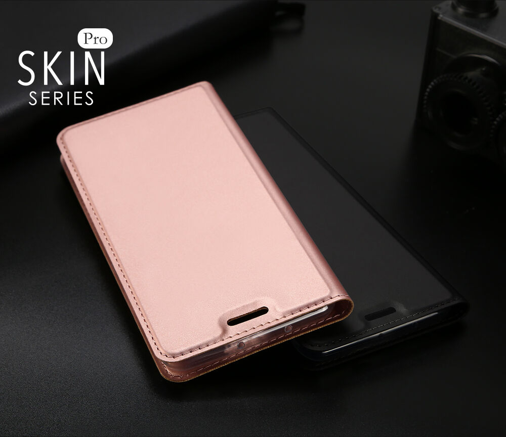 Dux Ducis Skin Pro pokrowiec flip do Huawei P30 Pro - ciemnoniebieski