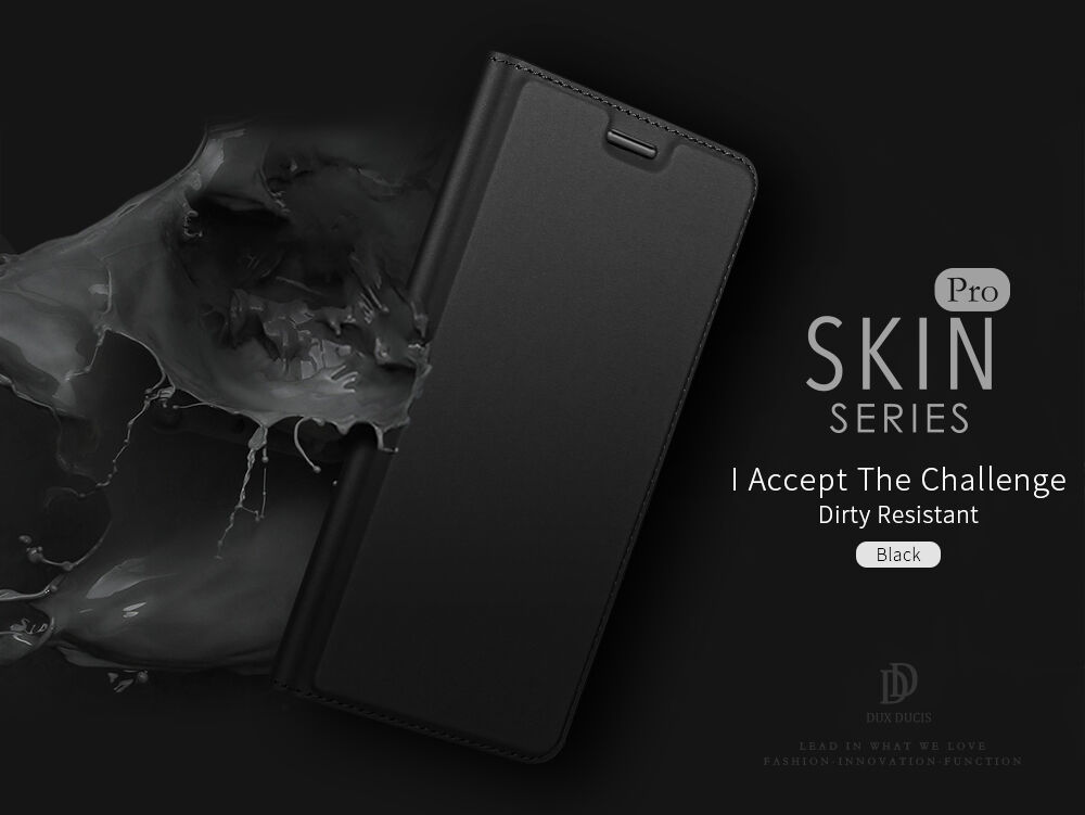Dux Ducis Skin Pro pokrowiec flip do Huawei P30 Pro - złoty
